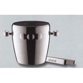 Посуда для льда со щипцами